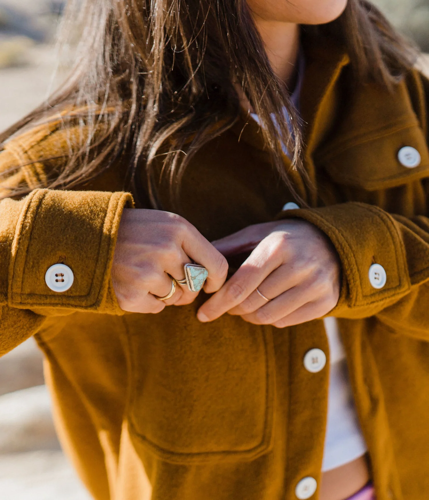 Burrow Fleece Shacket (Unisex Fit) - Image 11
